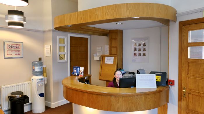 rolfe dental reception